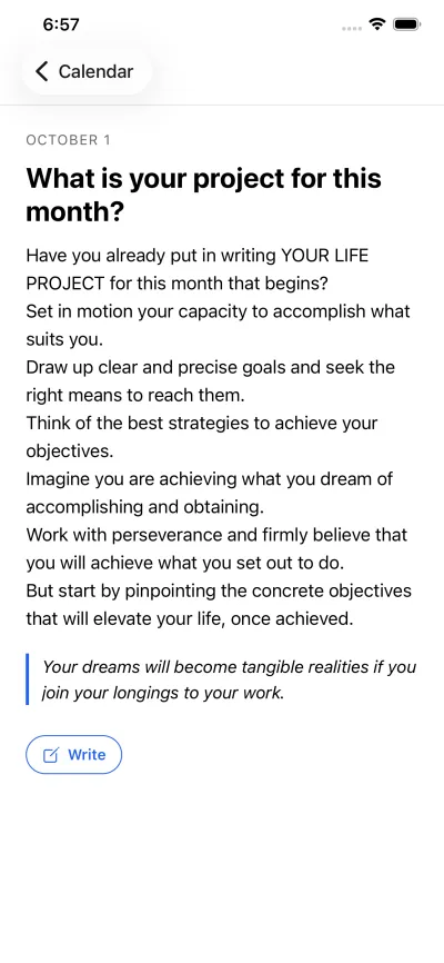 Motivation shown with the language picker
