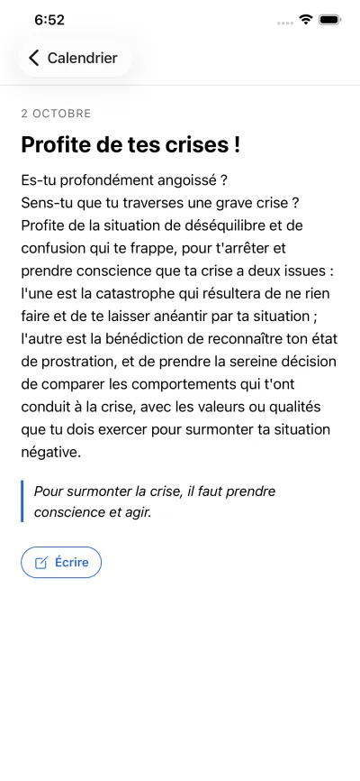 Motivation affichée avec le choix de la langue